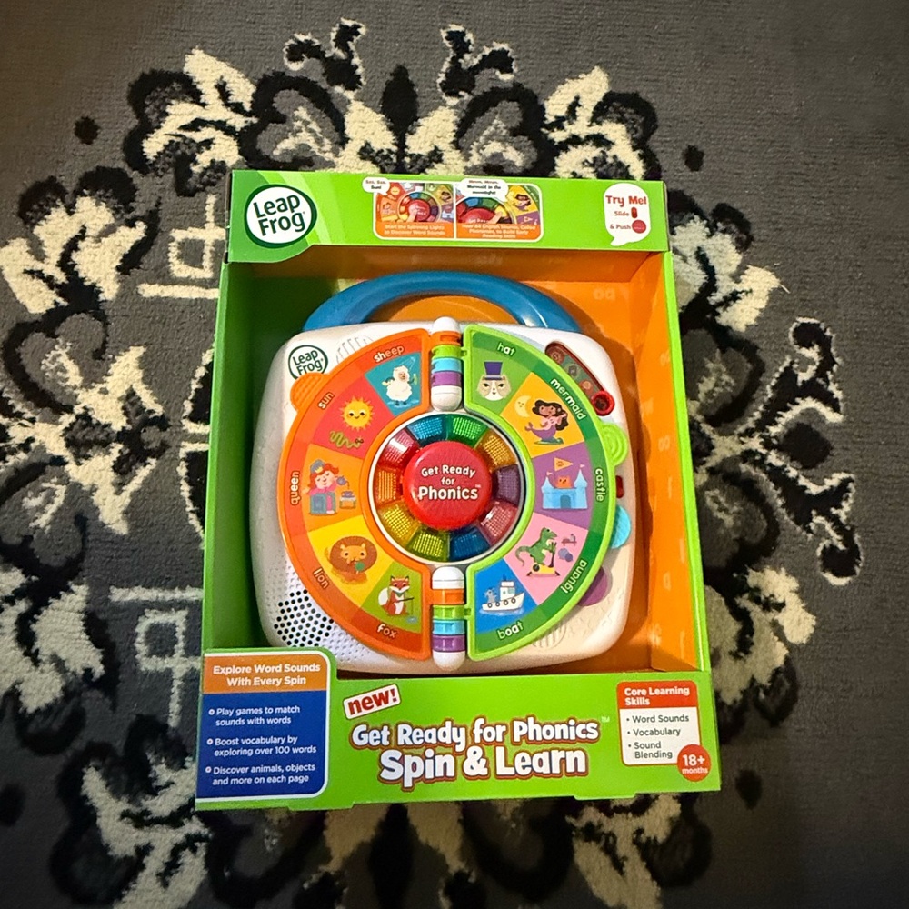 LeapFrog Spin & Learn Phonics Toy - Multicolor Educational Fun